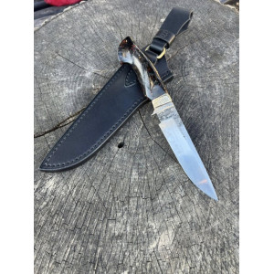 ЗОЛОТИЙ БРИЗ ніж ручної роботи майстра Василя Дячика, сталь CPM® S125V™ в обкладках 95Х18, 64-65 HRC. Photo 2